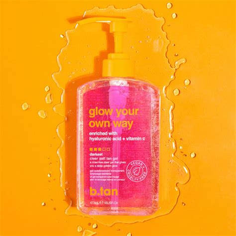 b.tan glow your own way tan gel.